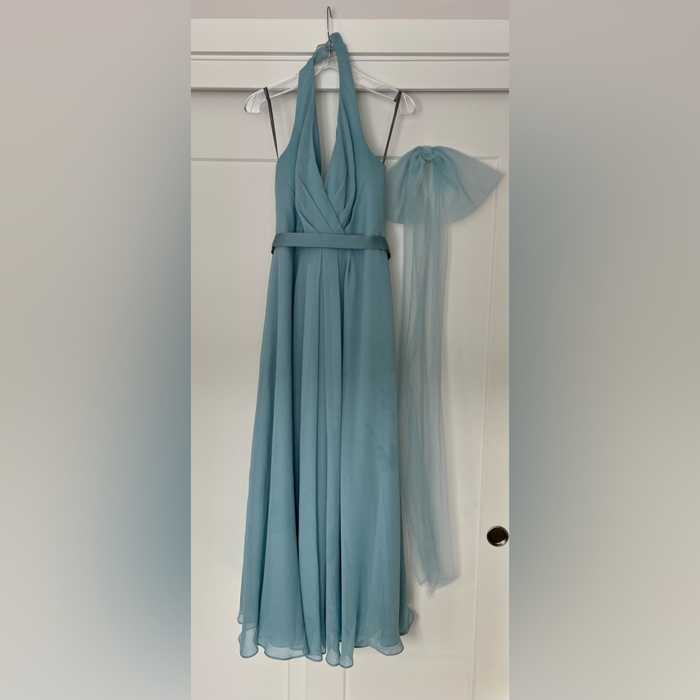 Vera Wang White Bridesmaid Dress